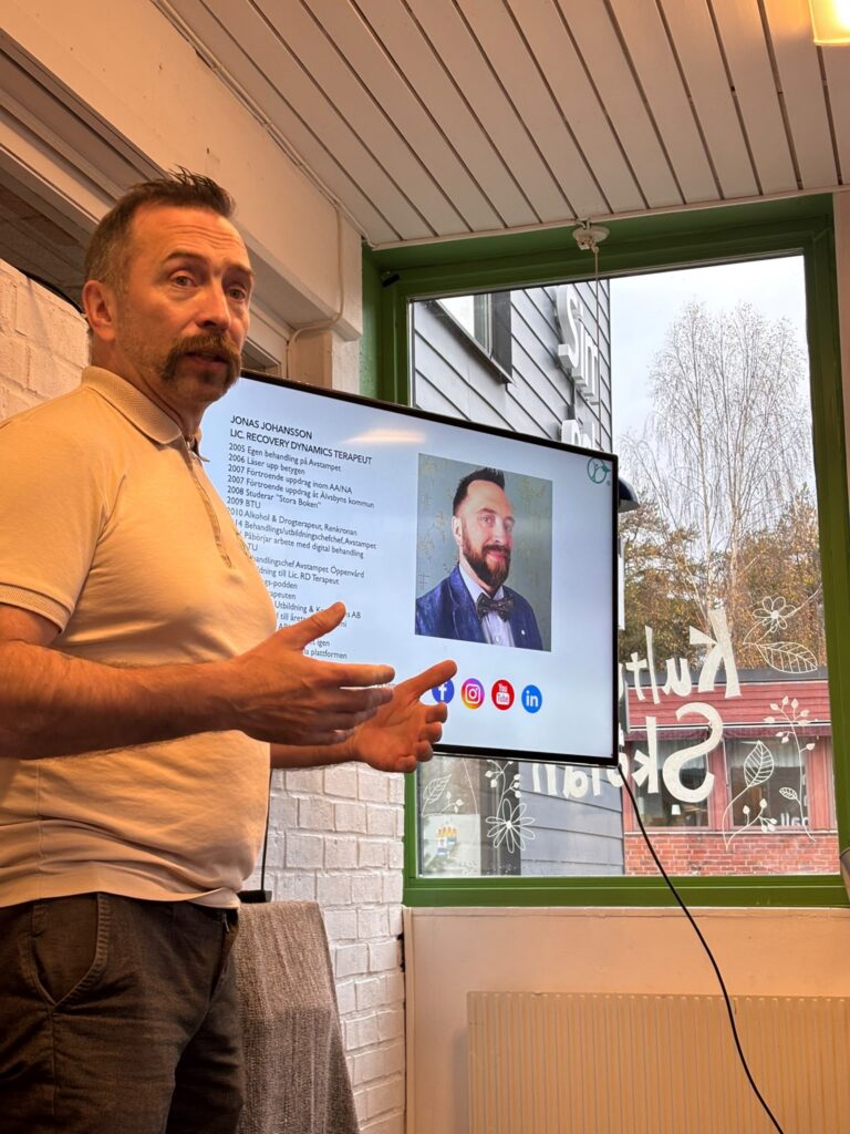Jonas Johansson Asp föreläser i Jokkmokk